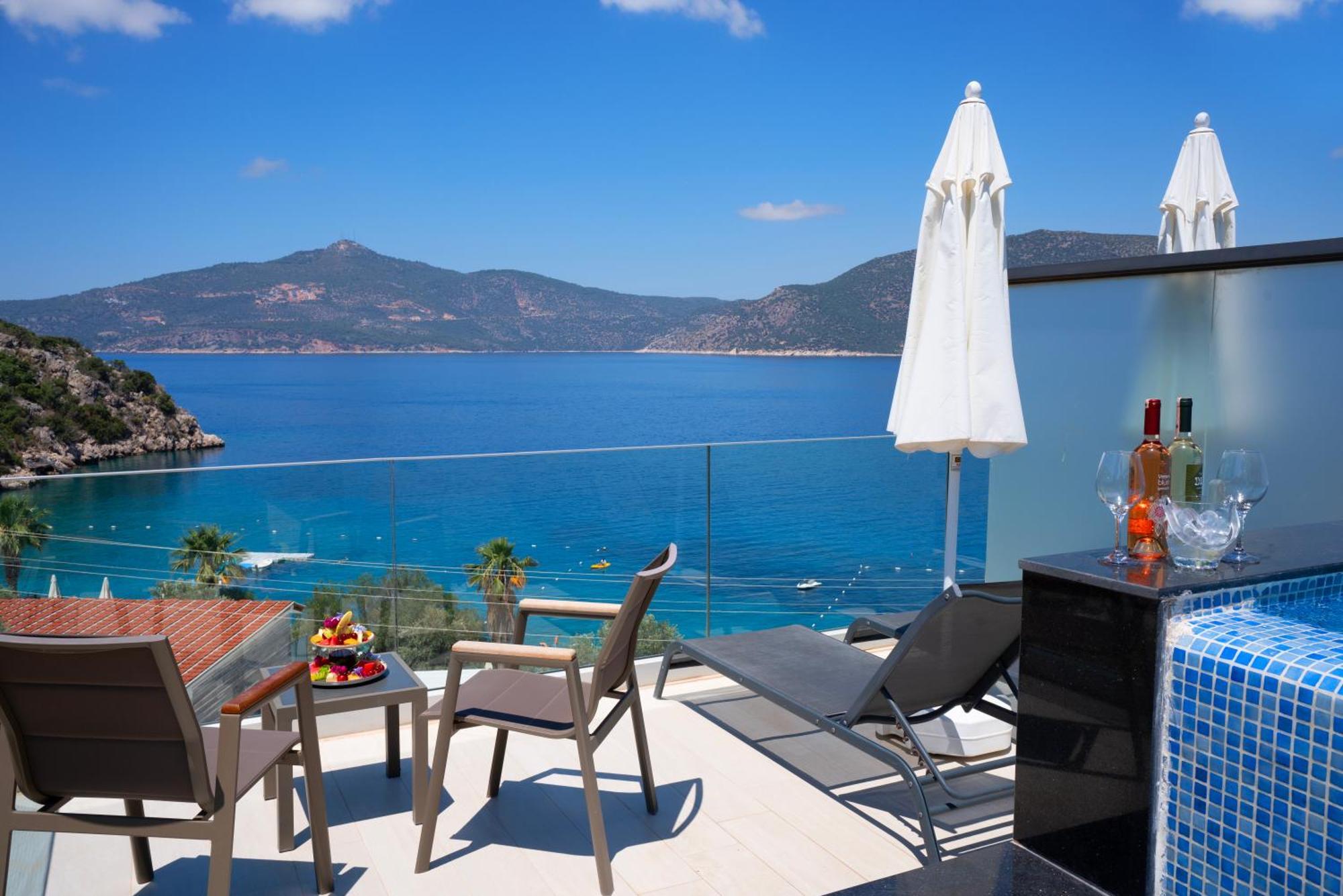 Greenbeach Hotel Калкан Экстерьер фото