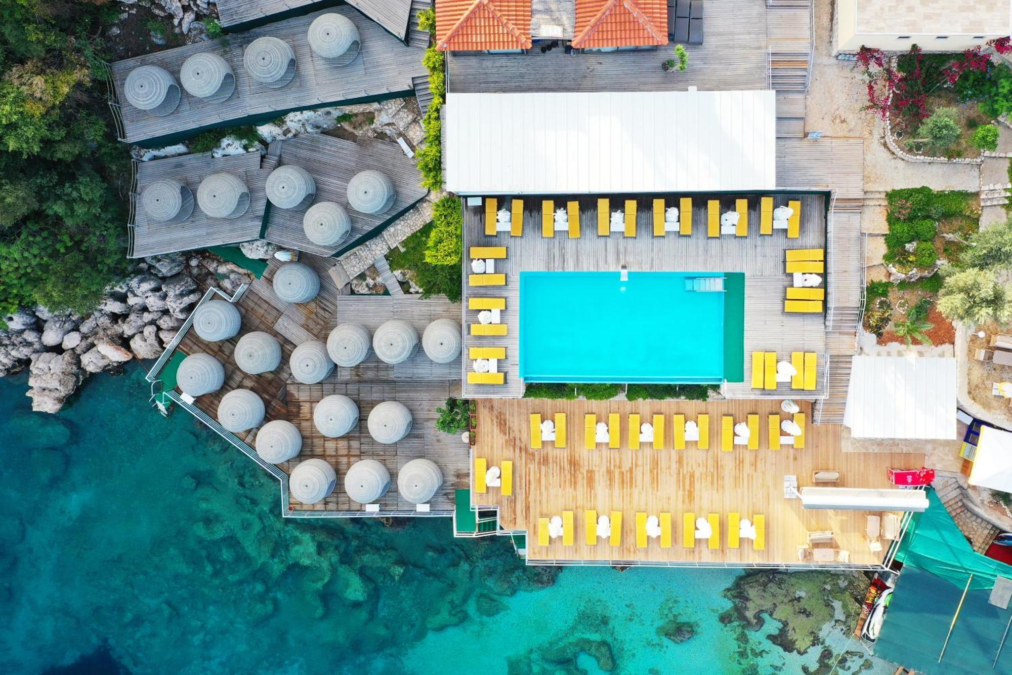 Greenbeach Hotel Калкан Экстерьер фото