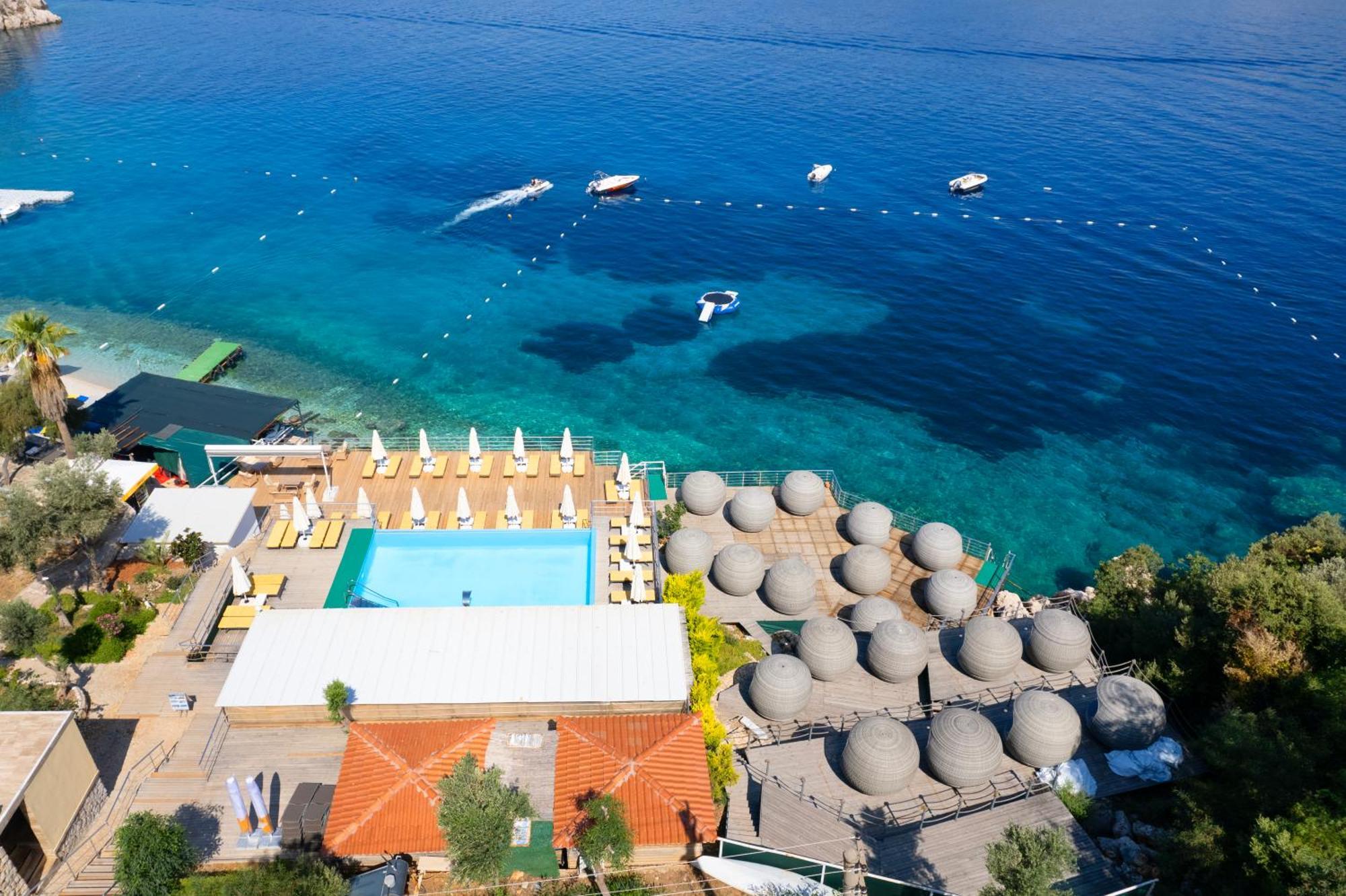 Greenbeach Hotel Калкан Экстерьер фото