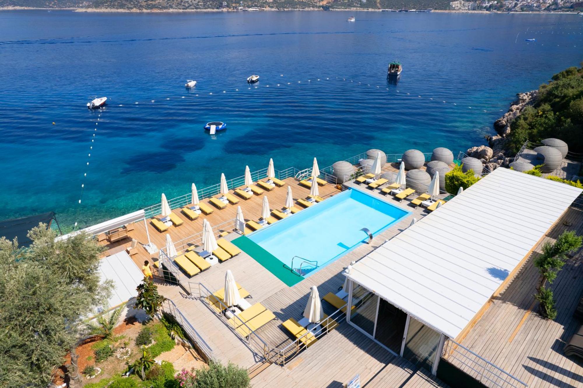 Greenbeach Hotel Калкан Экстерьер фото